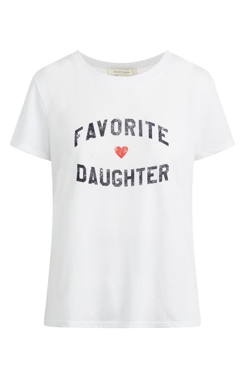 Favorite Daughter The Favorite Daughter Graphic T-Shirt, Alternate, color, White