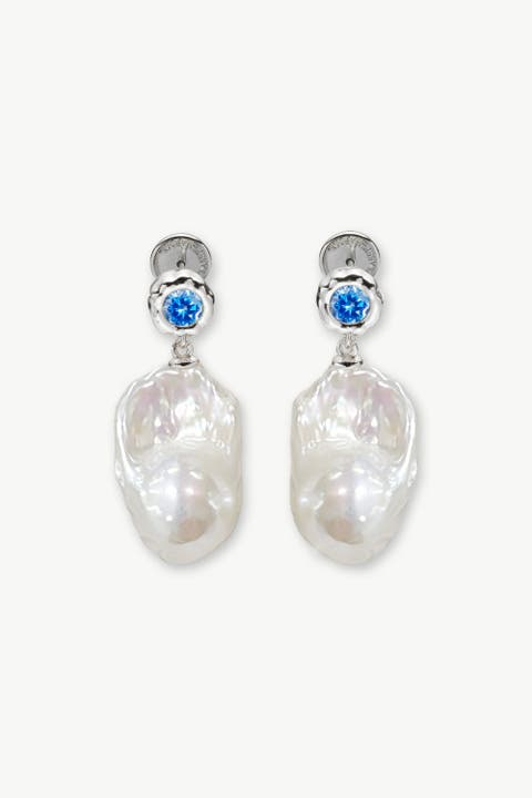 Skyler Freshwater Baroque Pearl Drop Earrings