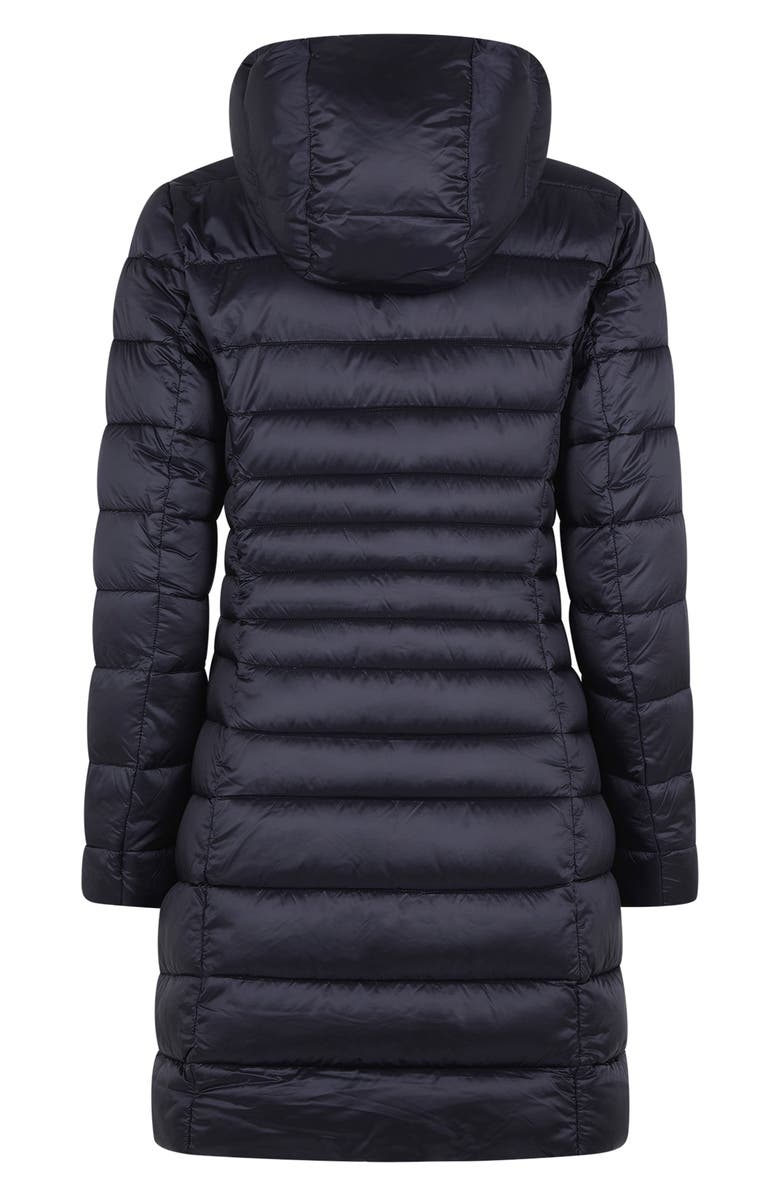 Save The Duck Iris Water Resistant Hooded Coat, Alternate, color,