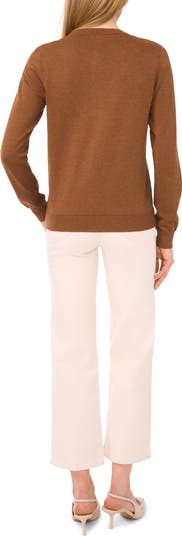 Crewneck Cardigan