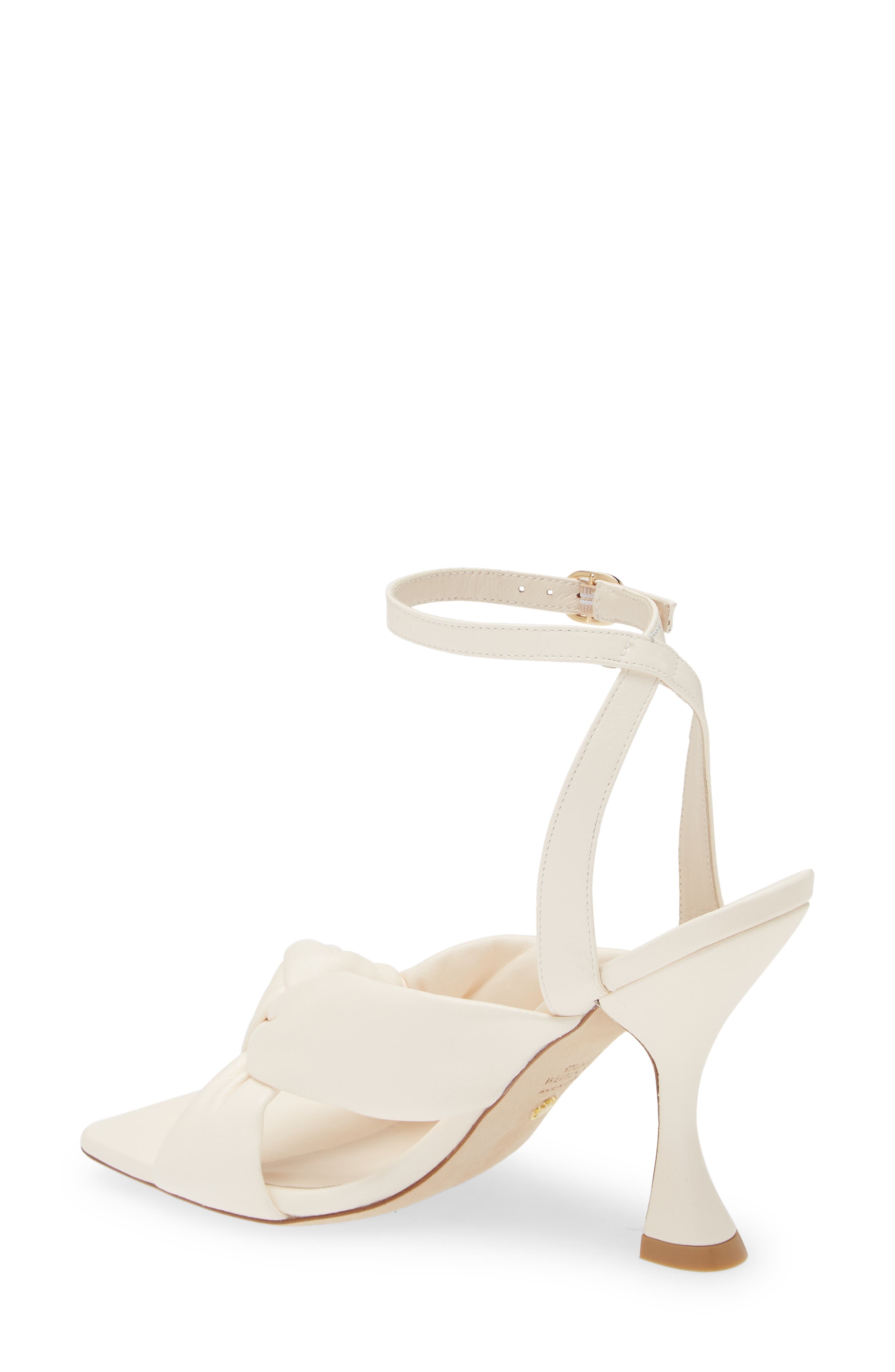 Stuart Weitzman Playa Ankle Strap 100 Knot Sandal, Alternate, color, Seashell