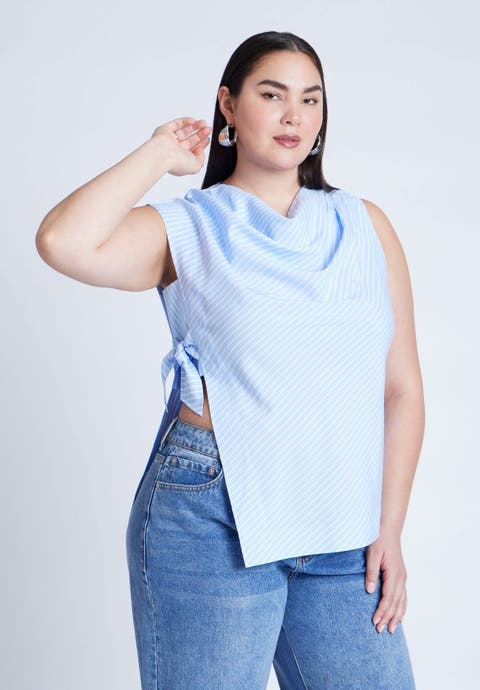 Asym Tie Top (Plus Available)