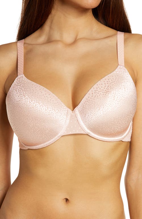 Wacoal Back Appeal Underwire T-Shirt Bra in Rose Dust at Nordstrom, Size 32Dd