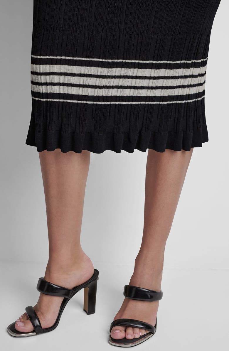 DKNY Rib Knit Dress, Alternate, color, 