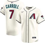 Nike Men's Nike Corbin Carroll Cream Arizona Diamondbacks Home Limited Player Jersey
