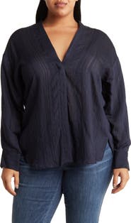 Vince Drapey V-Neck Top