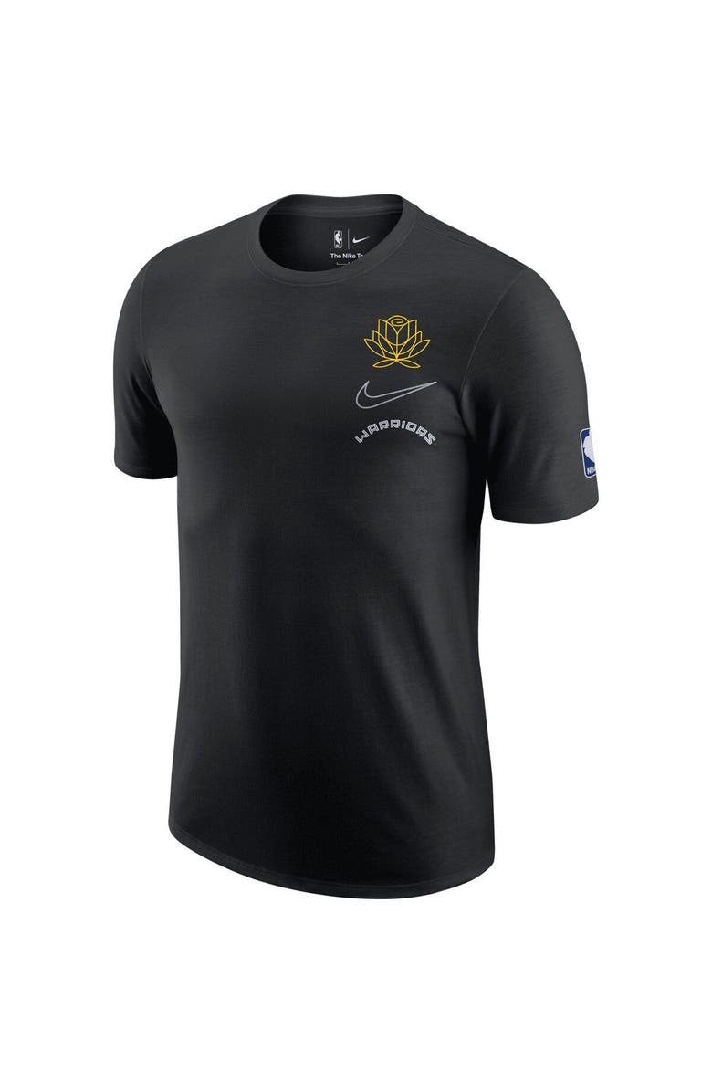 Nike Men's Nike Black Golden State Warriors 2022/23 City Edition Courtside Max90 Vintage Wash T-Shirt, Alternate, color, 