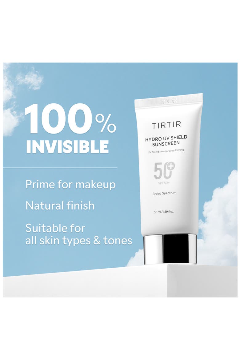 Hydro UV Shield Sunscreen SPF 50+, Alternate, color, WHITE