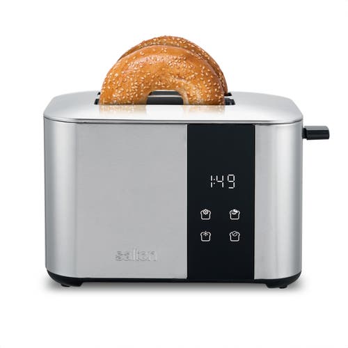 Salton Stainless Steel Digital Countdown Toaster - 2 Slice In Silver