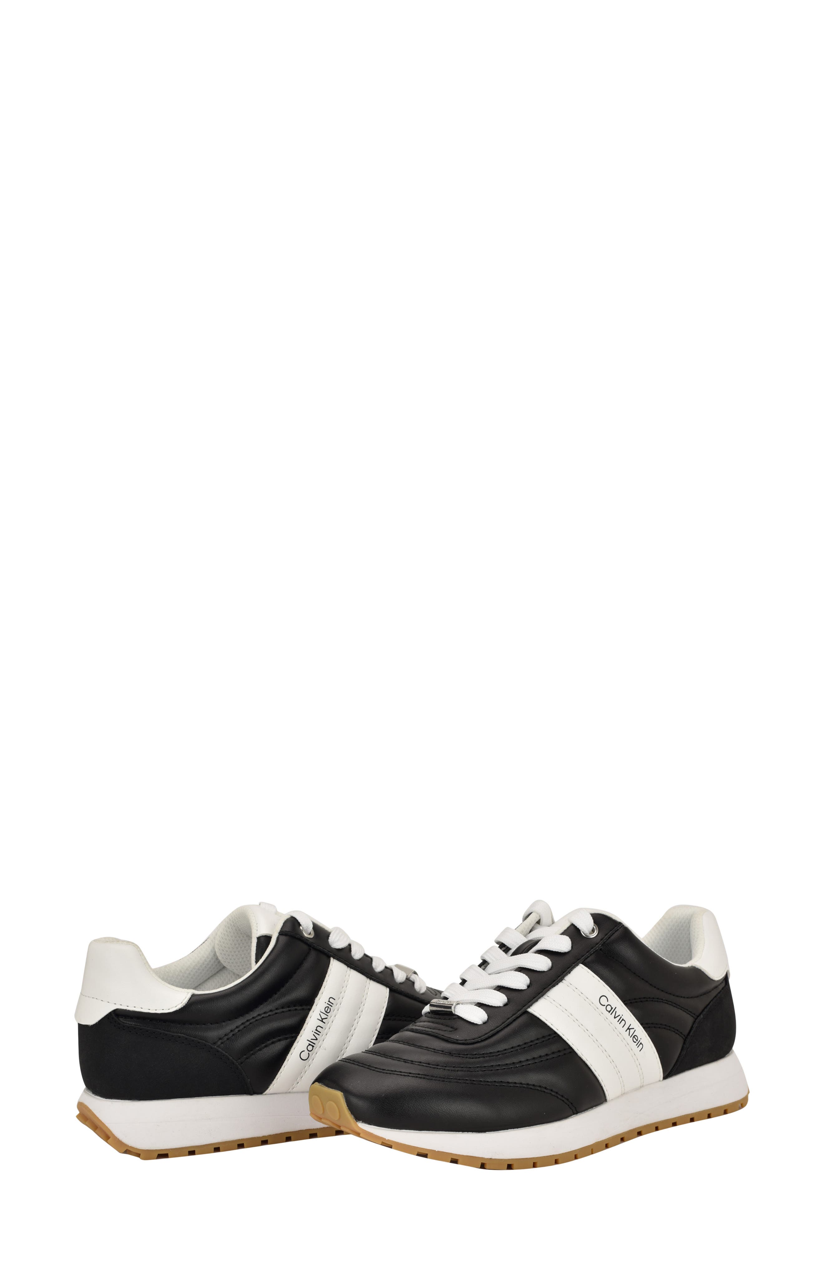 Calvin Klein Tatyann Sneaker, Alternate, color, Black