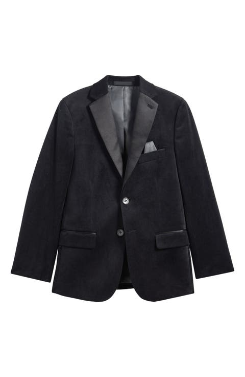 Kids' Velvet Blazer