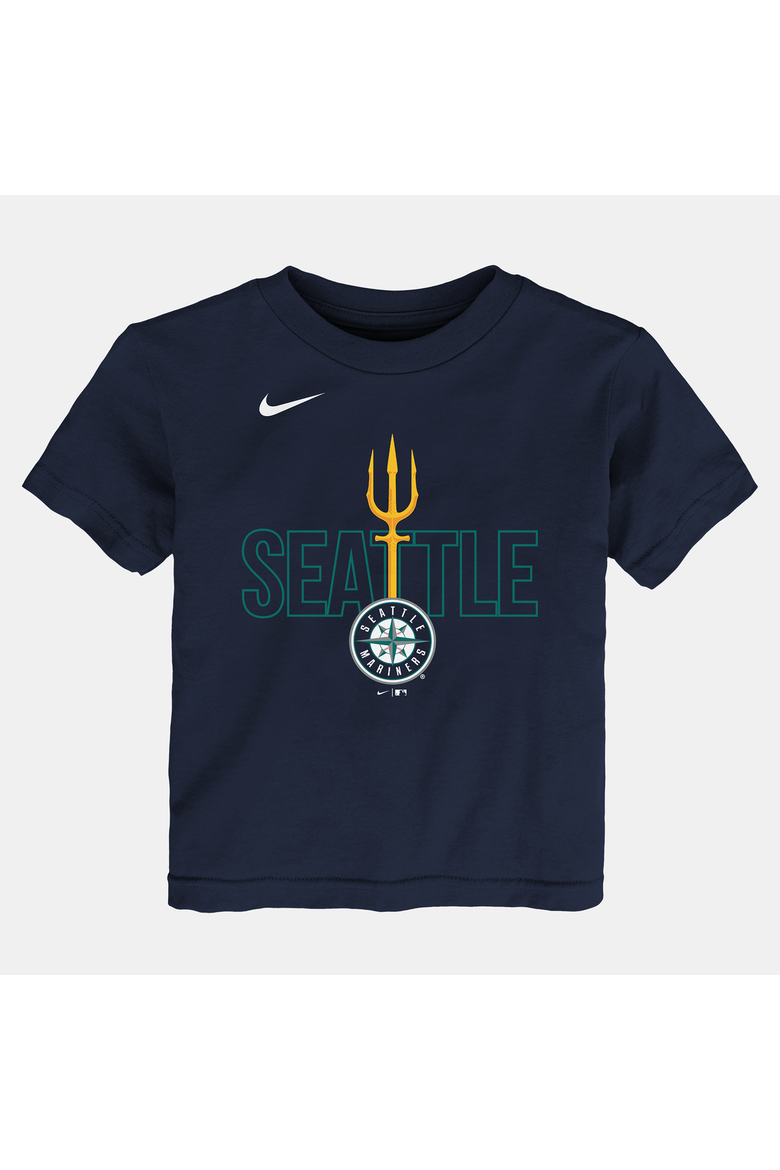 Toddler Nike Navy Seattle Mariners Hometown Local Collection T-Shirt, Main, color, Navy