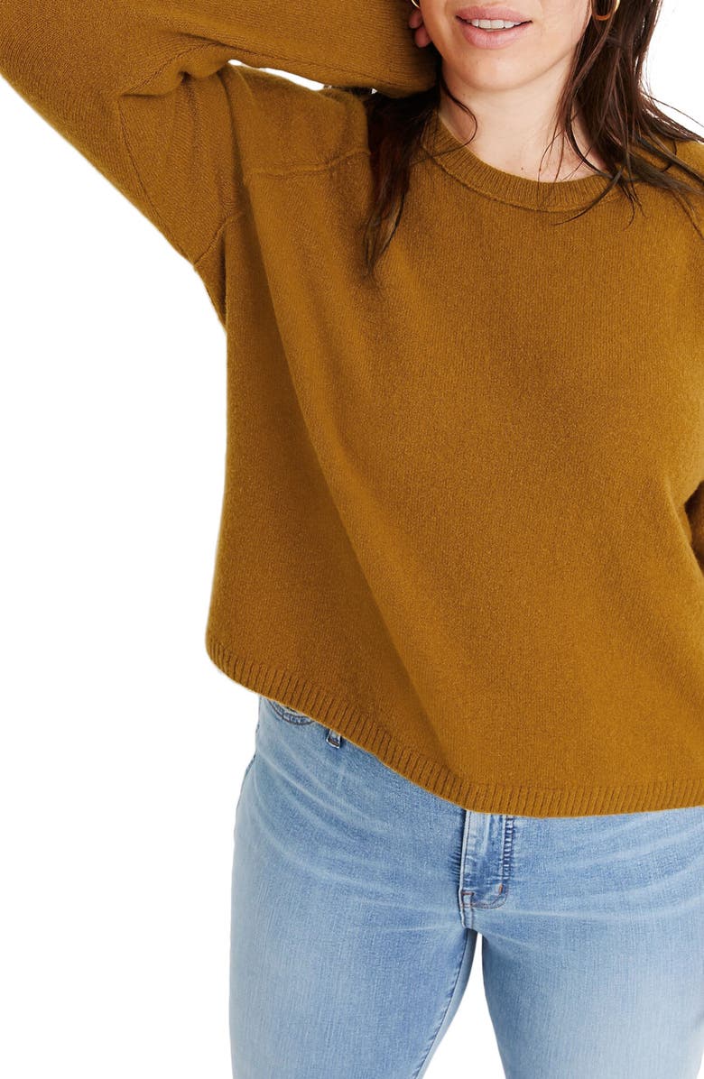 Madewell Allister Coziest Yarn Pullover, Main, color,