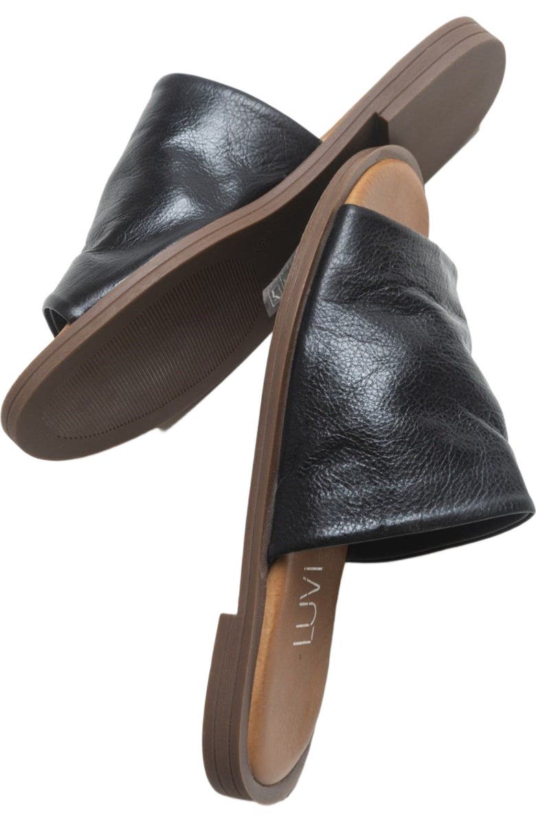 Forever & Always Shoes Clau Leather Sandal, Alternate, color,