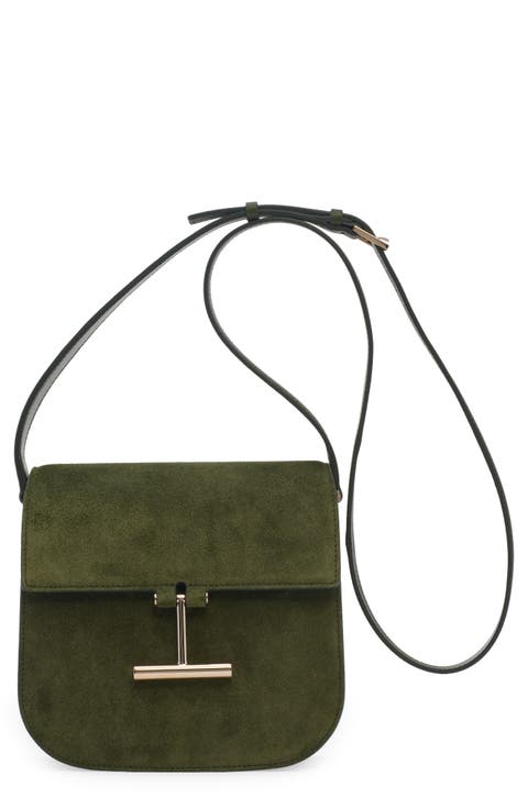 Mini Suede Crossbody Bag