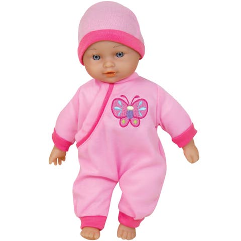 Talking Baby Doll, Pink & Butterfly Outfit