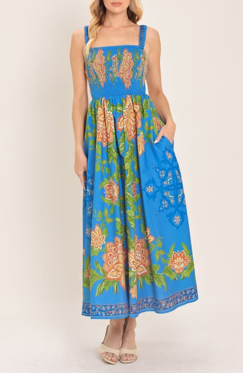 Floral Cotton Sundress