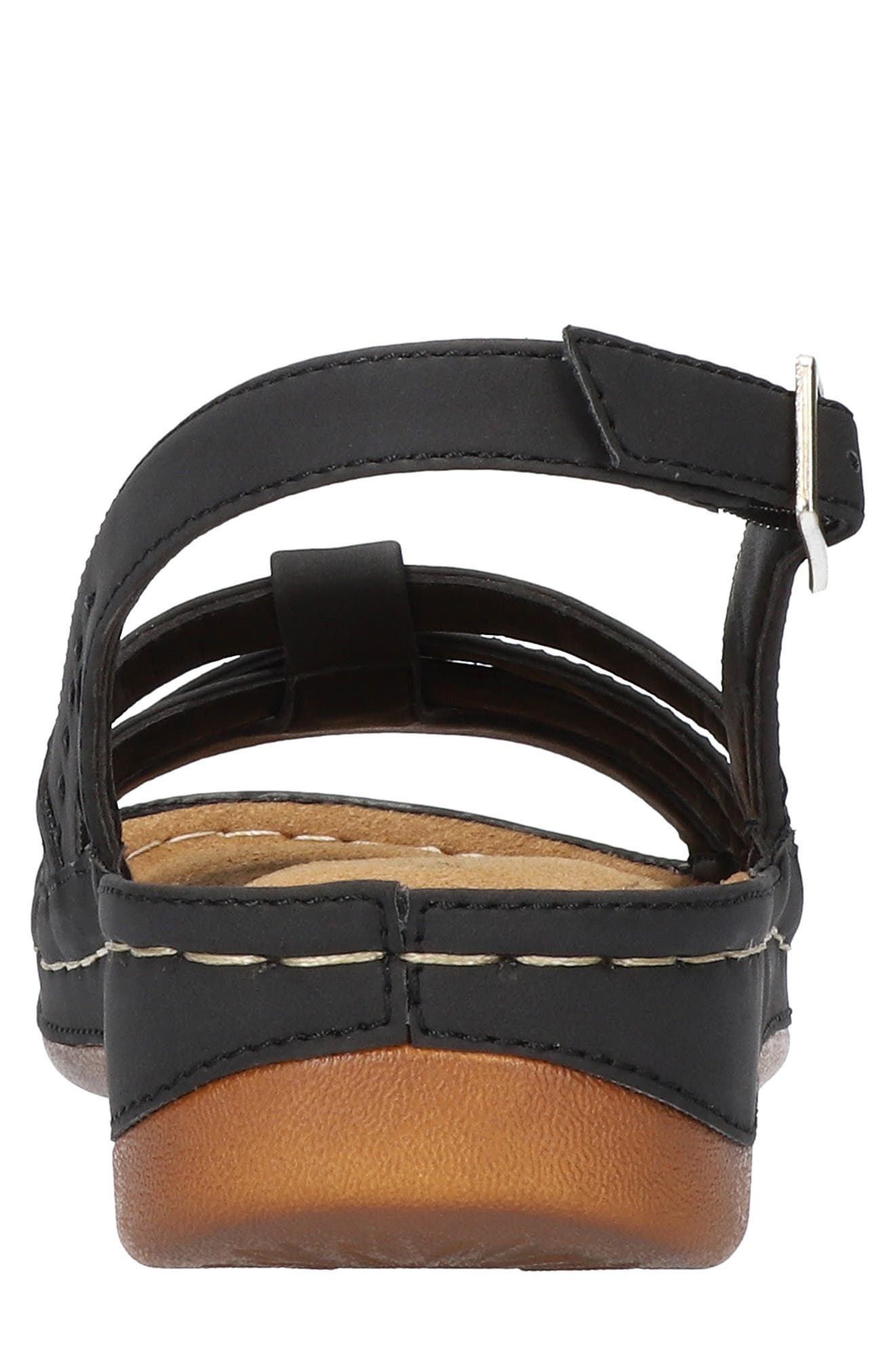 EASY STREET Kehlani Slingback Sandal, Alternate, color, Black