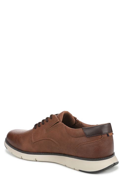 Dr. Scholl's Synergy Plain Toe Derby In Dark Tan