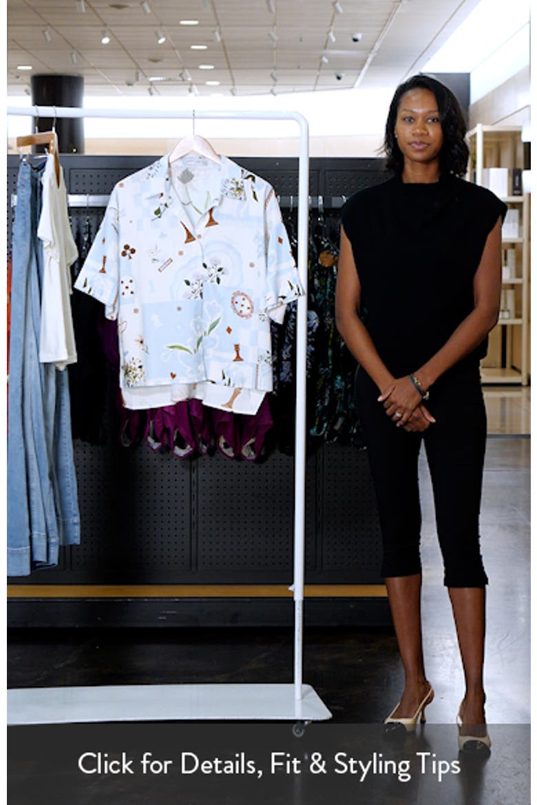 Jaymes Oversized Cotton Camp Shirt video