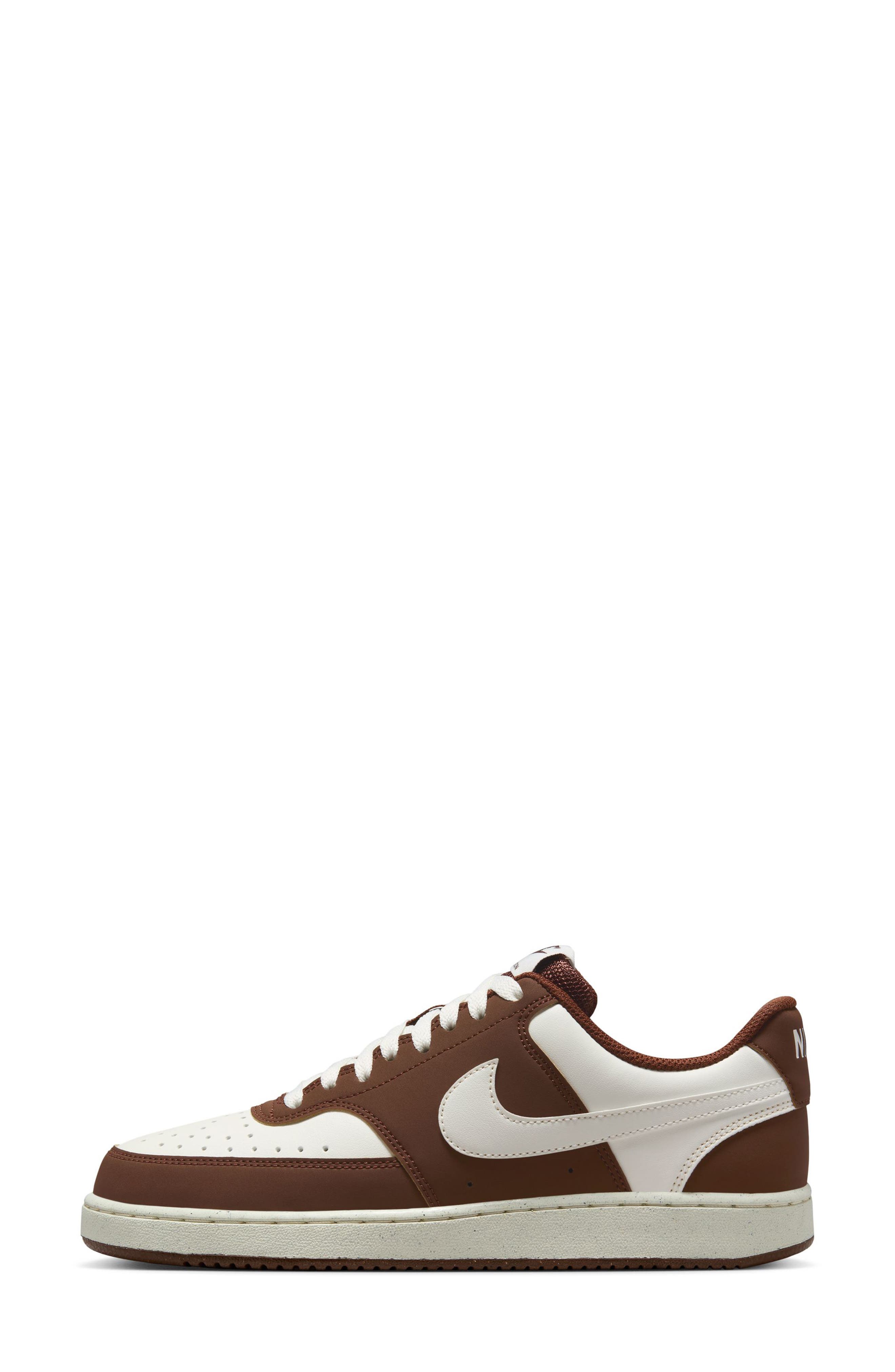 Court Vision Low Sneaker, Alternate, color, SAIL/ CACAO WOW/ COCONUT