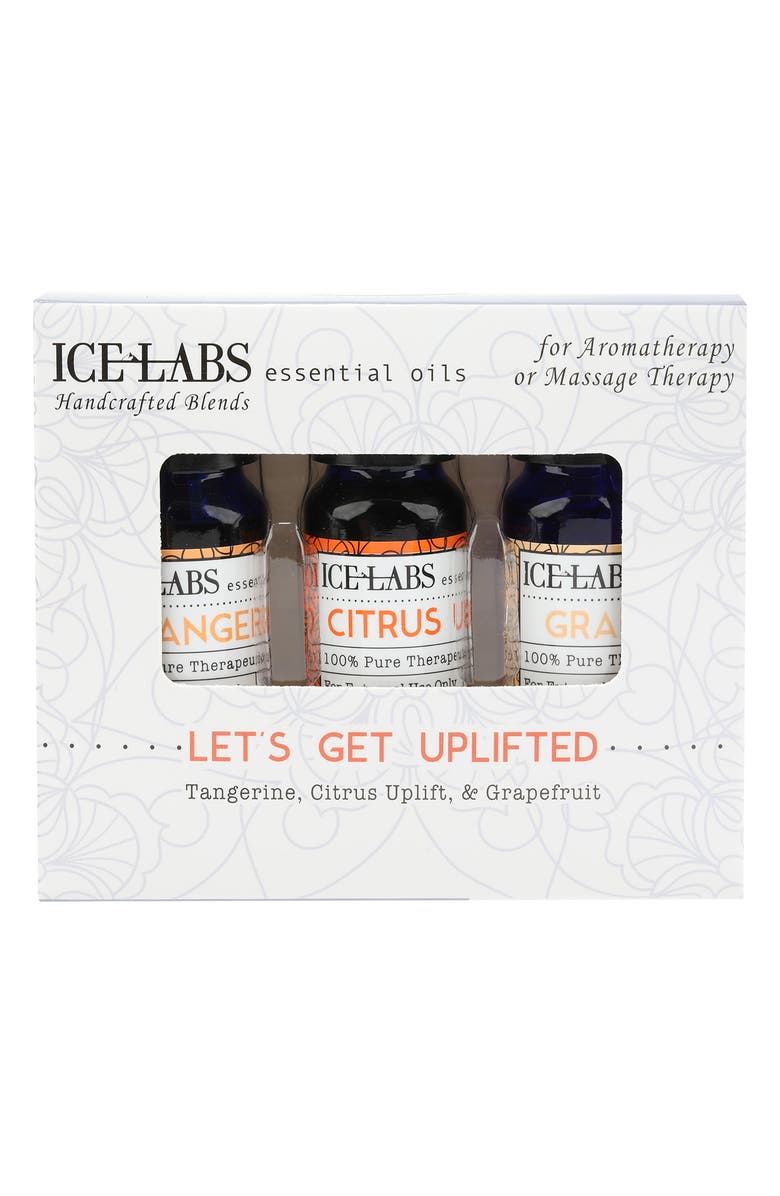 VIVITAR Let's Get Uplifted Essential Oils - Set of 3, Main, color,