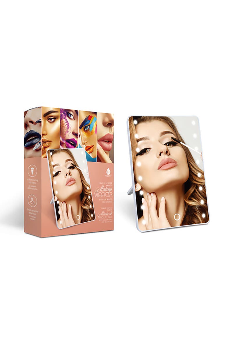 PURSONIC Smart Mirror Touchscreen Makeup Vanity, Alternate, color, White