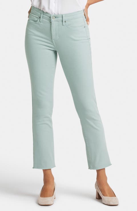 Sheri Ankle Fray Hem Slim Jeans (Petite)