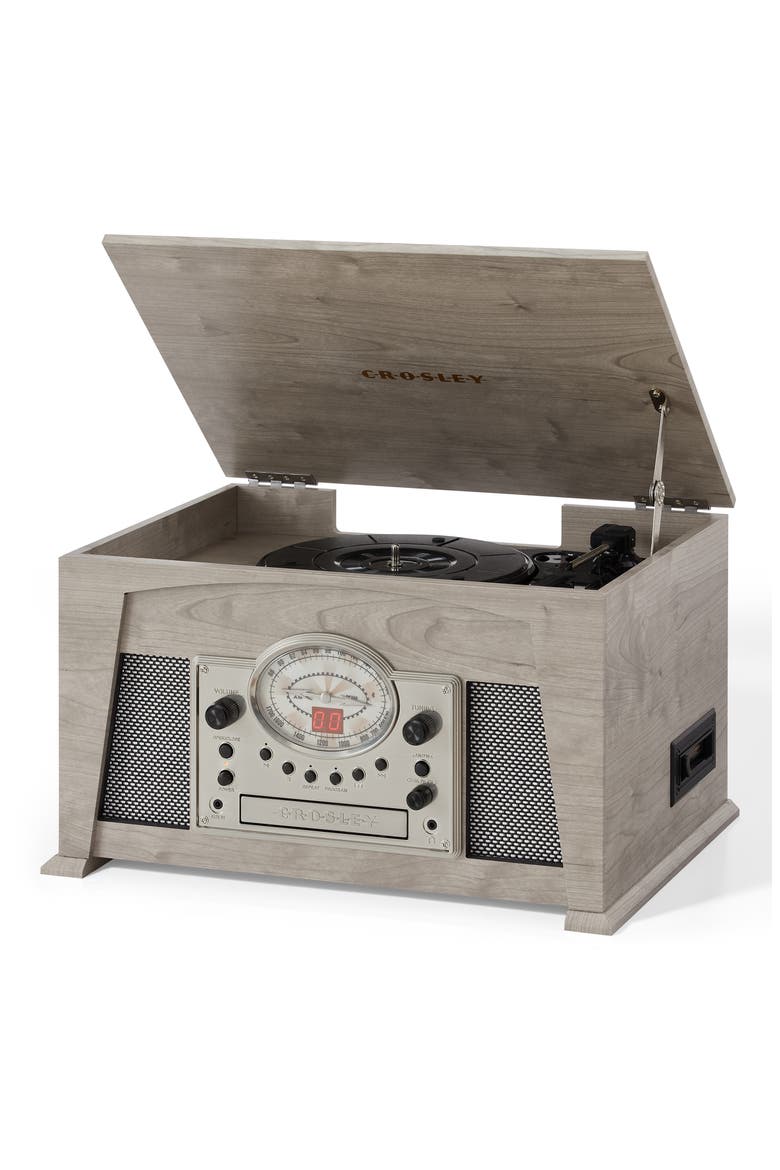 Medley 8-In-1 Record Player, Alternate, color, GRAY TONES