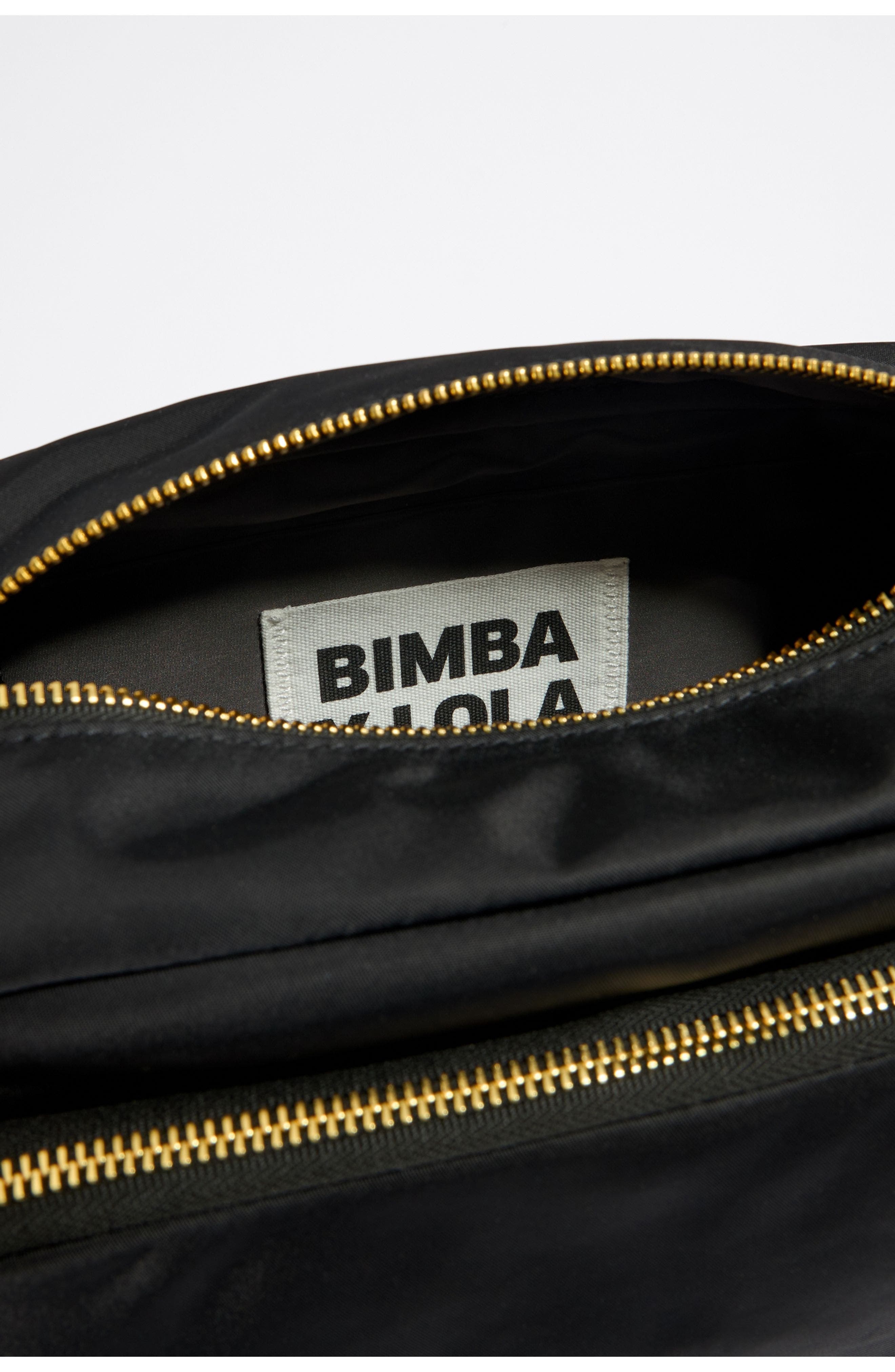 Bimba y Lola Medium Pocket Crossbody Bag, Alternate, color, Black