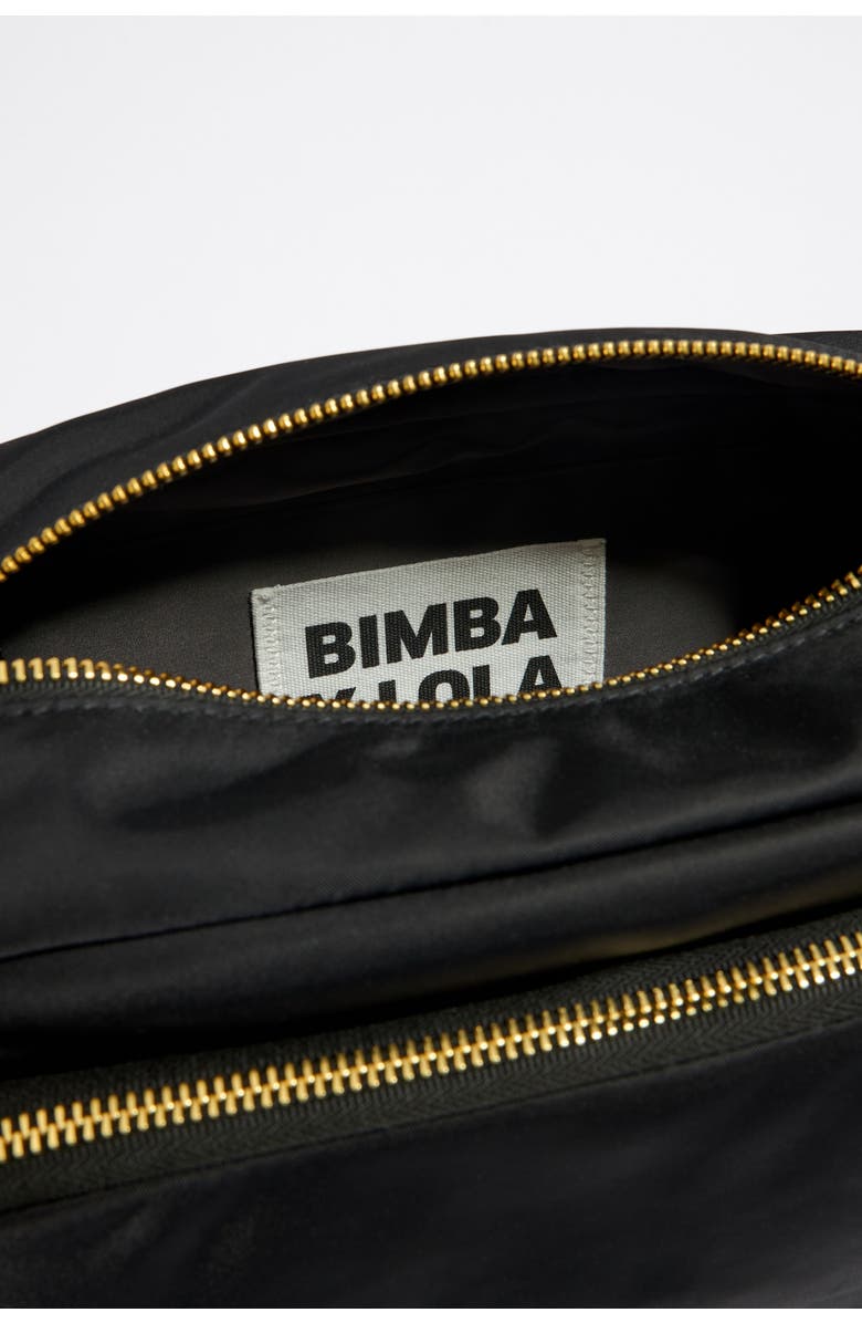 Bimba y Lola Medium Pocket Crossbody Bag, Alternate, color, Black