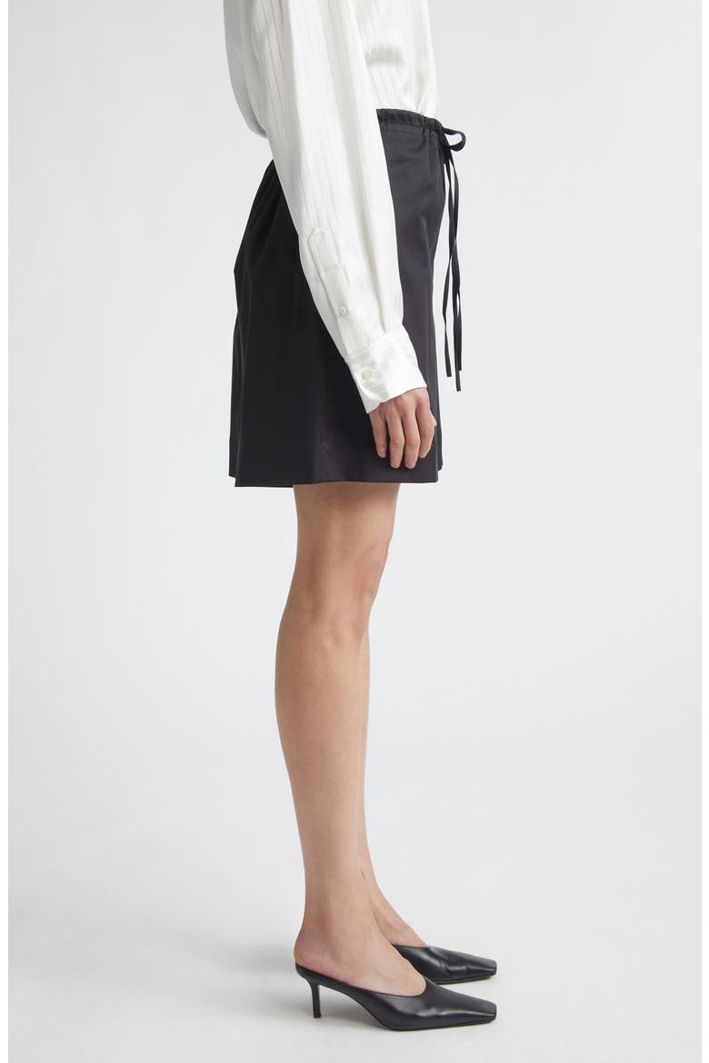 Richie Cotton Blend Shorts, Alternate, color, BLACK