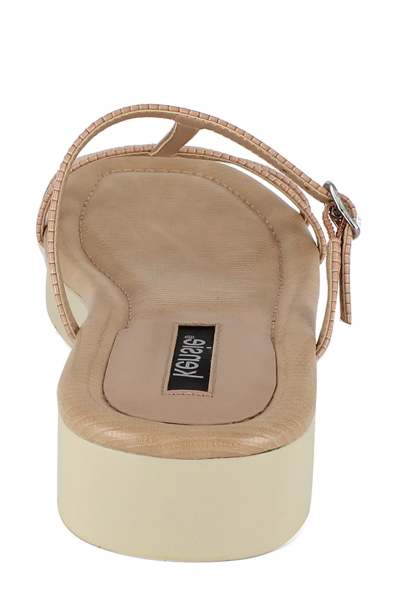 Dara Slide Sandal, Alternate, color, NUDE