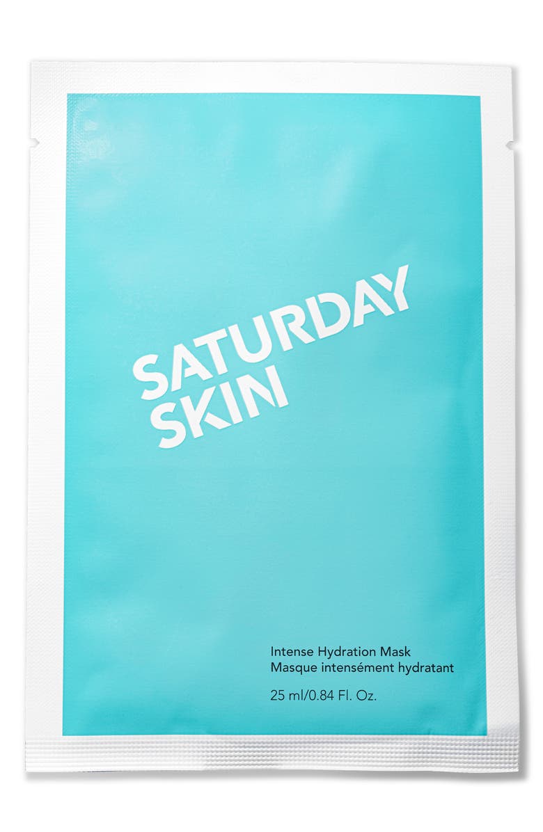 Saturday Skin Set of 5 Intense Hydration Masks, Alternate, color,