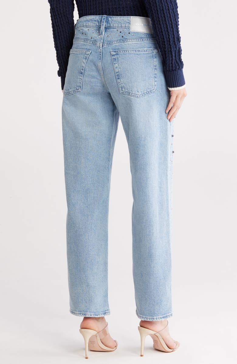 Lucky Brand The Studded Baggy Jeans, Alternate, color, 