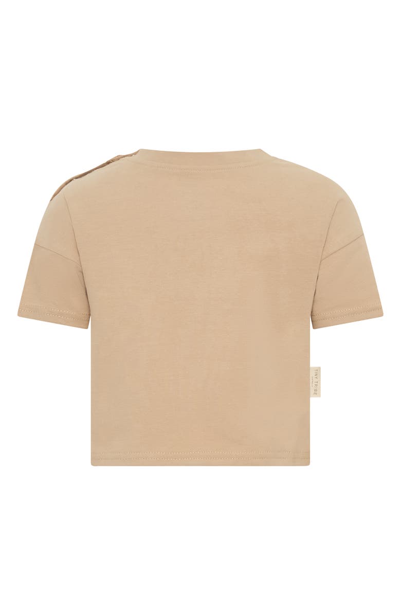TINY TRIBE Core Logo T-Shirt, Alternate, color, Oat