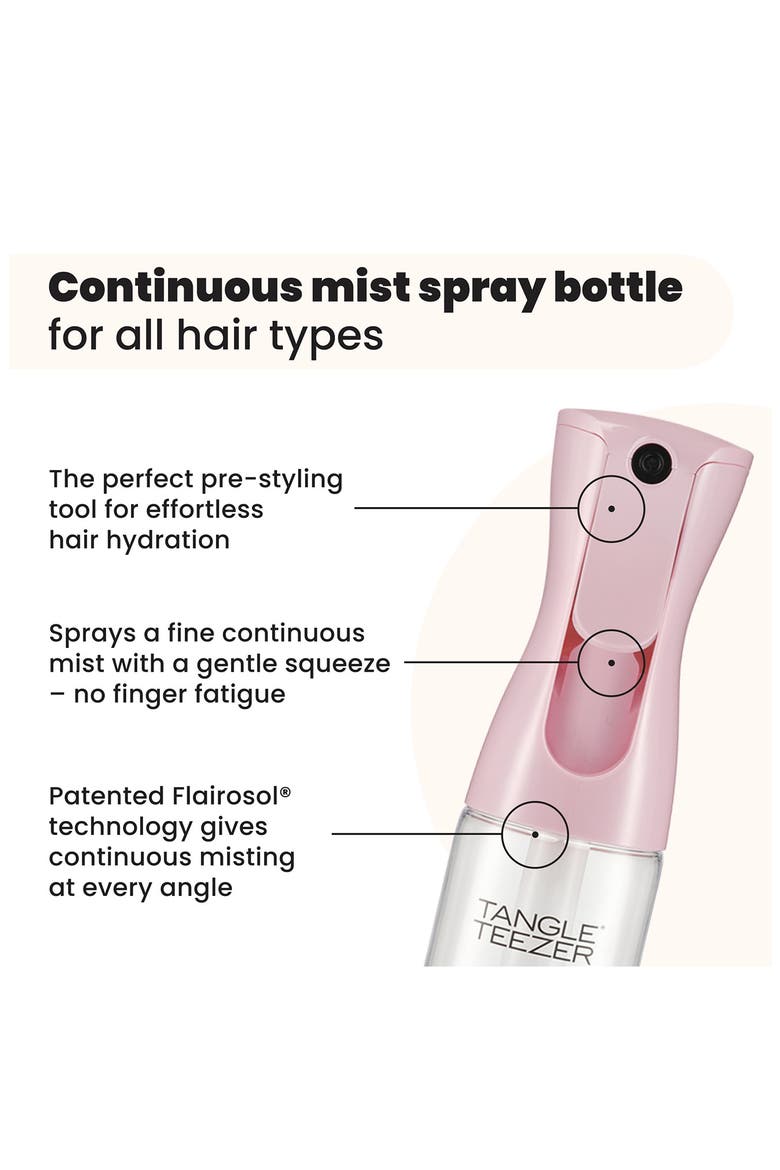 Mini Fine-Mist Spray Bottle in Millennial Pink, Alternate, color, MILLENNIAL PINK