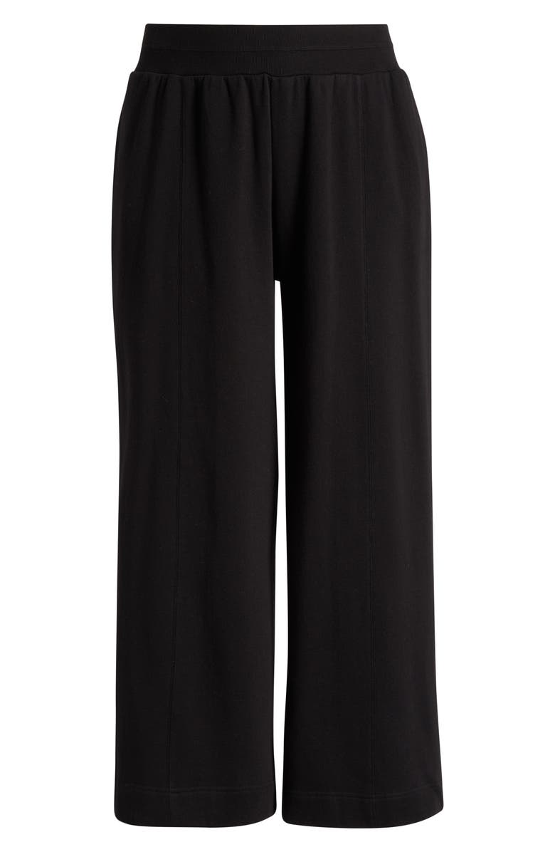 Wit & Wisdom Skyrise Pintuck Palazzo Pants, Alternate, color, Black