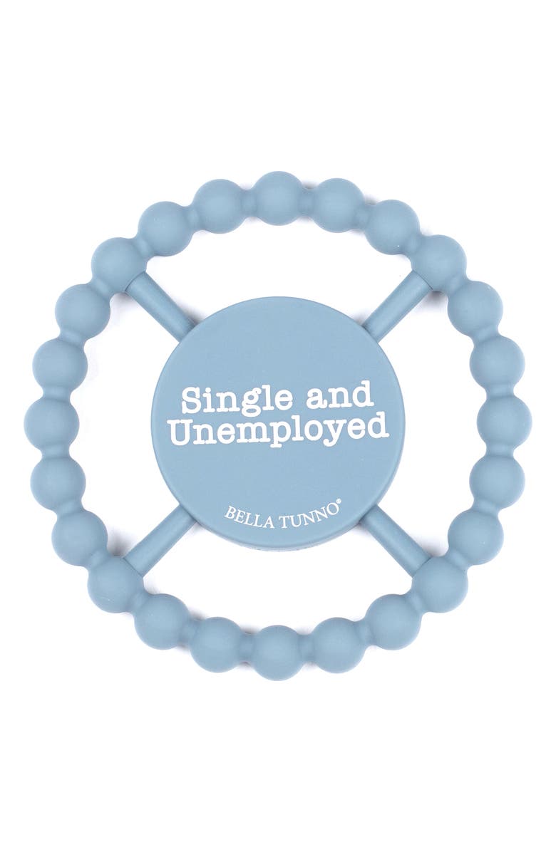 Bella Tunno Single & Unemployed Teether, Main, color, Blue