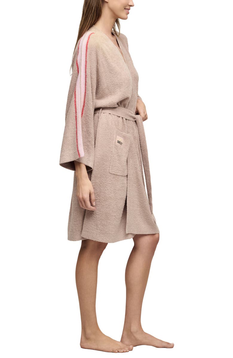 Barefoot Dreams<sup>®</sup> CozyChic Lite<sup>™</sup> Smiley Sun Robe, Alternate, color, Willow Multi