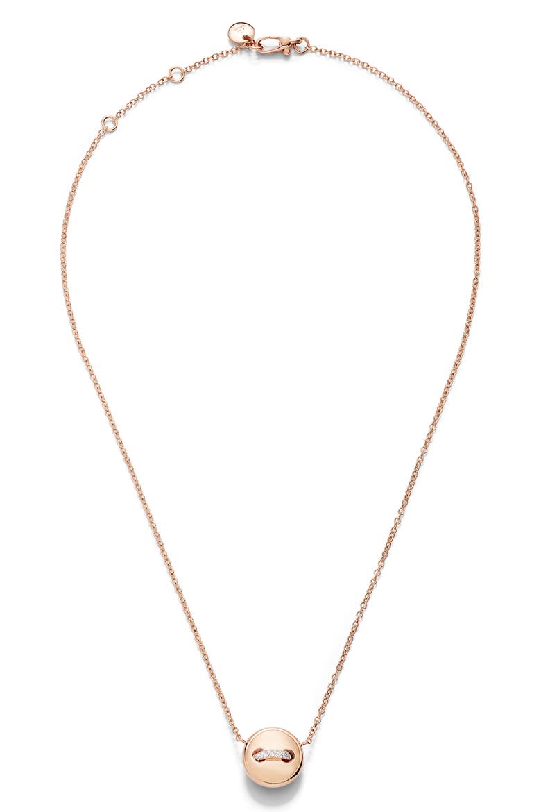 Pom Pom Dot Ring Necklace, Alternate, color, TURQUOISE