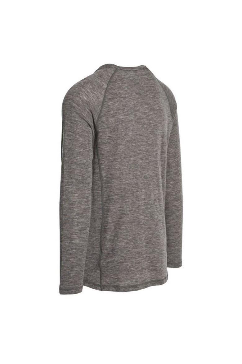 Wexler Merino Base Layer Top, Alternate, color, Dark Gray Marl