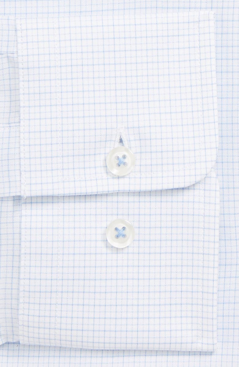 David Donahue Regular Fit Check Dress Shirt, Alternate, color,