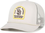 '47 Men's '47 Cream San Diego Padres Gravestone Adjustable Trucker Hat