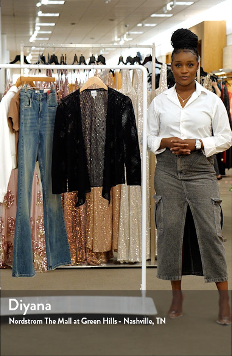 Open Stitch 4-Way Cotton Blend Cardigan, sales video thumbnail