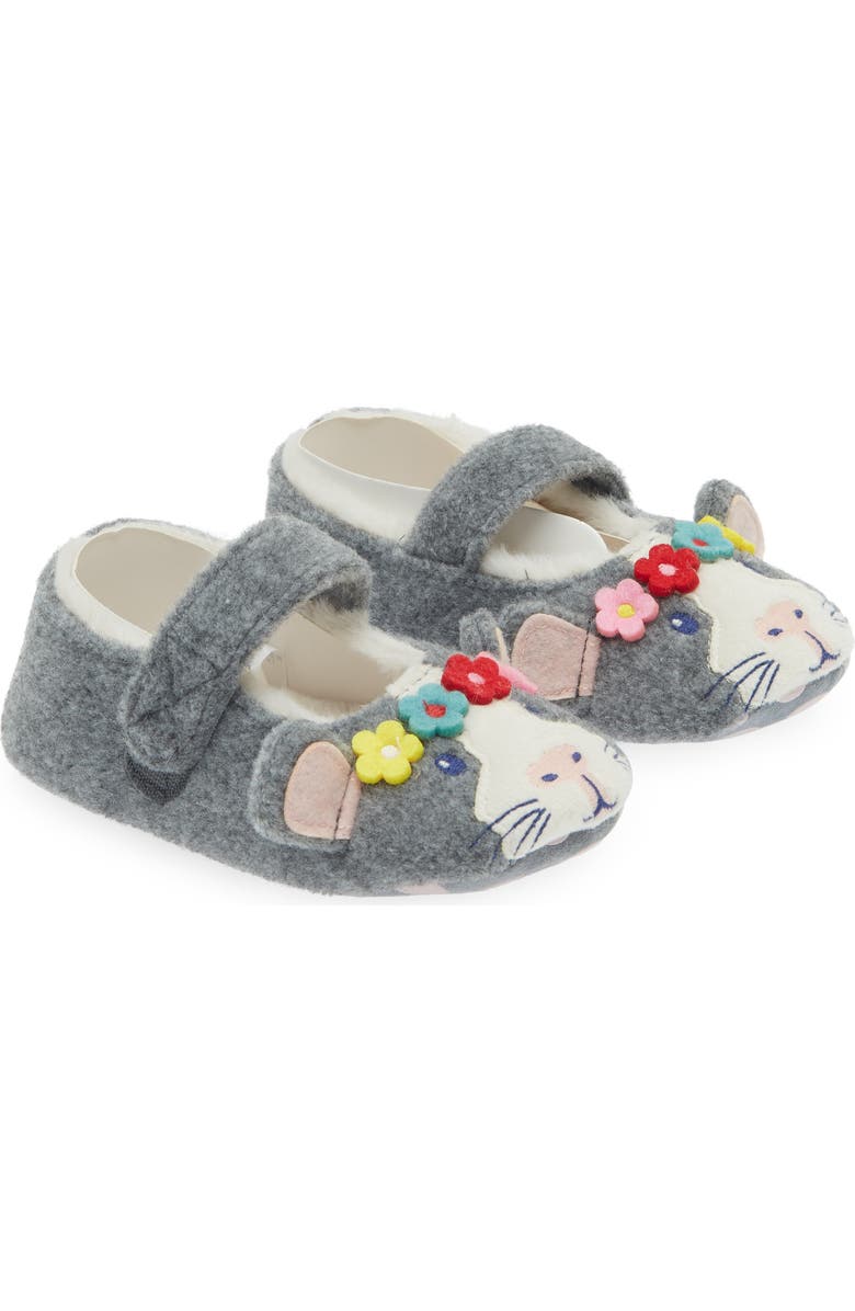 Mini Boden Kids' Guinea Pig Slippers, Main, color,