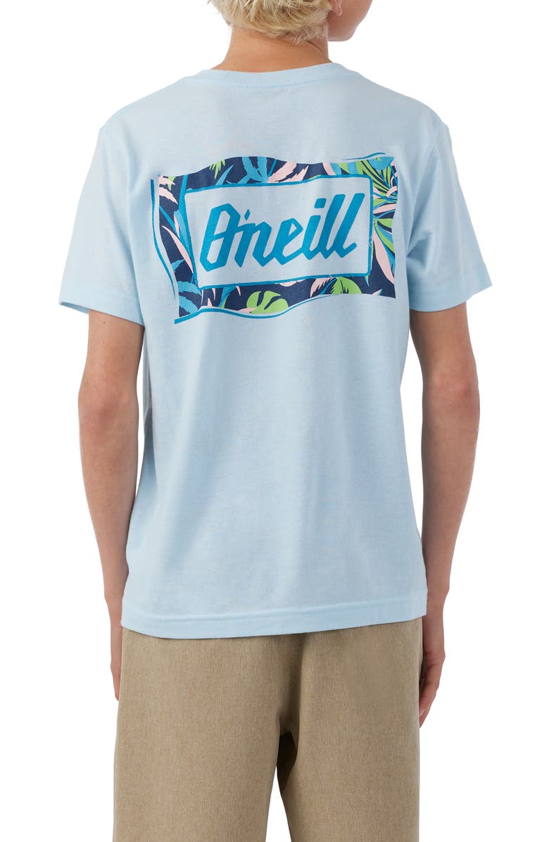 O'Neill Kids' Tropical Logo Graphic Tee, Alternate, color,