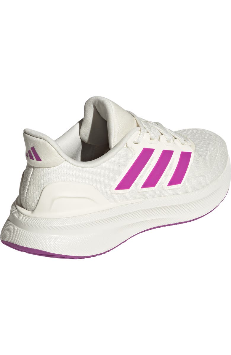 adidas Ultrarun 5 Running Shoe, Alternate, color, Off White/ Purple/ Black