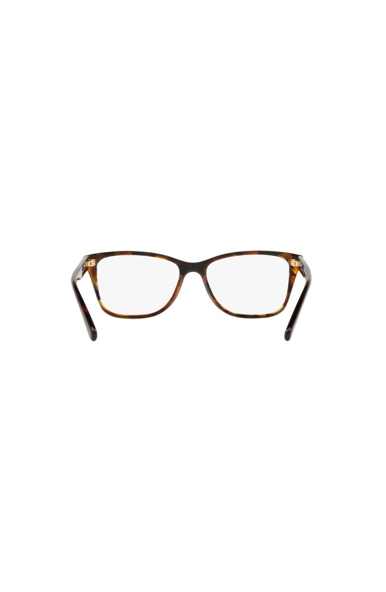 COACH 54mm Rectangle optical glasses, Alternate, color, Tortoise
