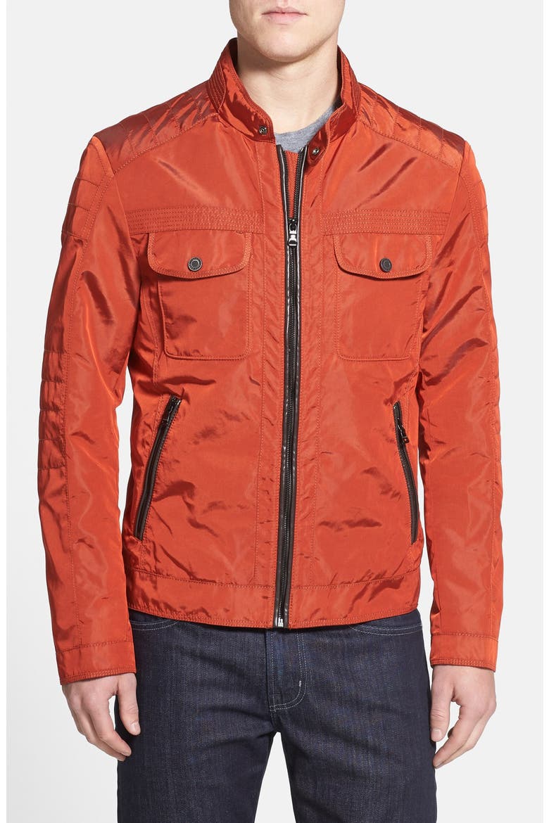 HUGO BOSS 'Carbo' Jacket, Main, color, ORANGE